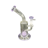 Clear and Purple Glass