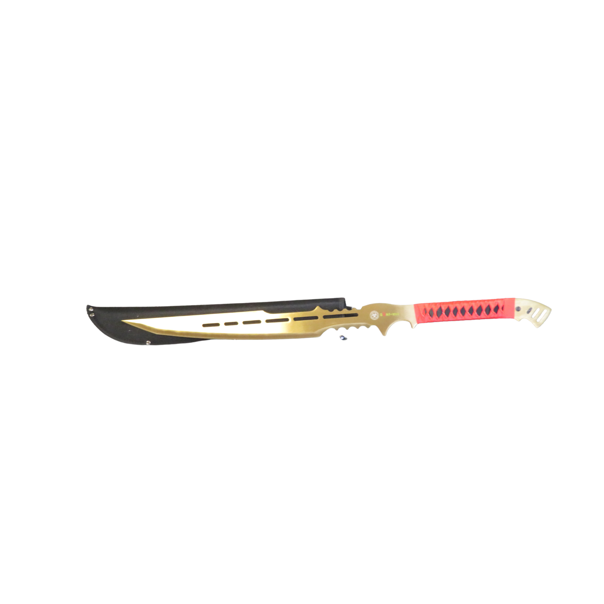 Single Gold Knife with Sleeve