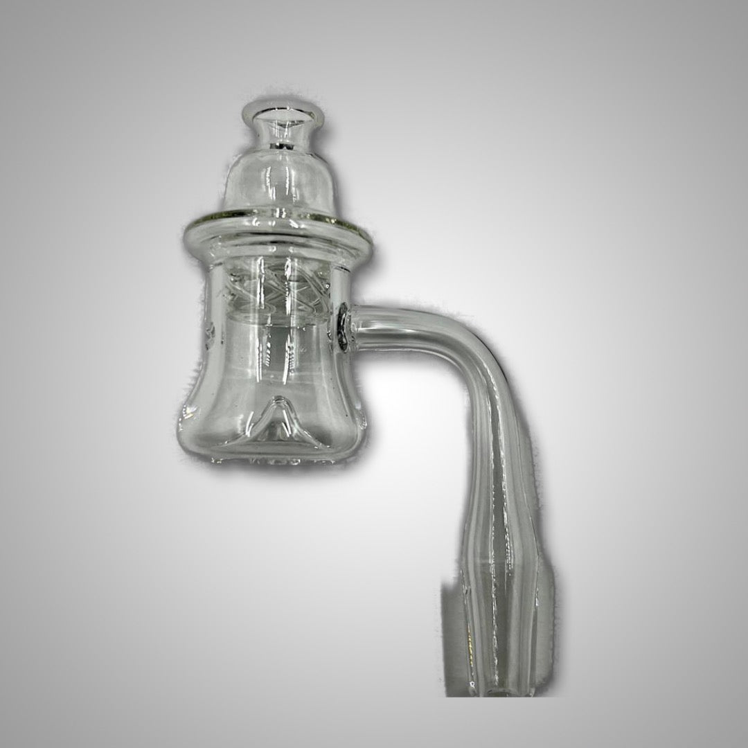 Glass with Cap Attachment