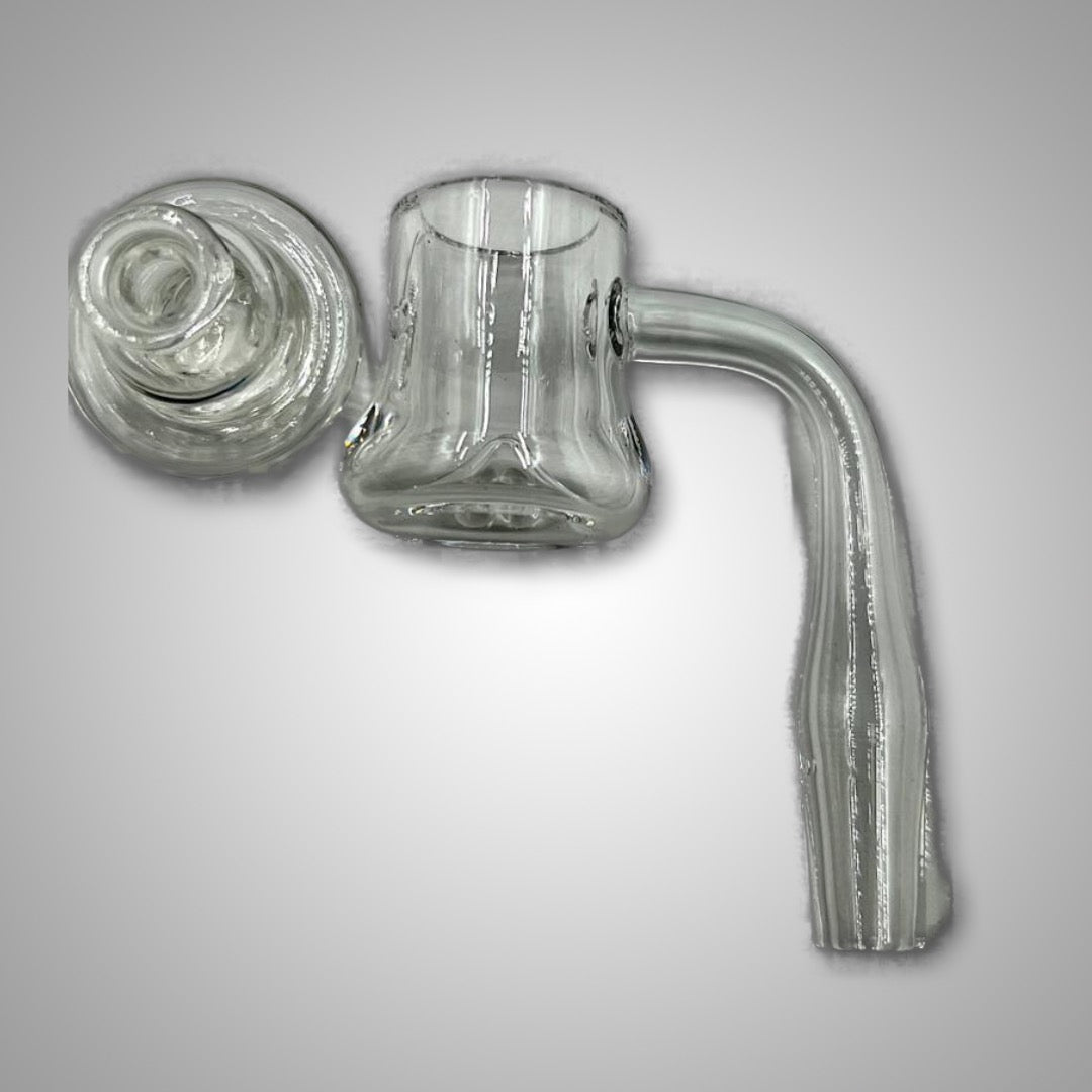 Glass with Cap Attachment